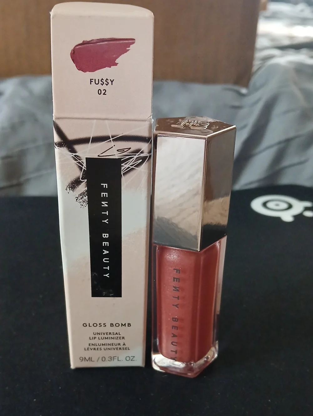 Fenty Beauty Gloss Bomb Lip Luminizer —  (Fussy 02) NIB